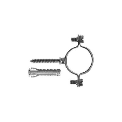 COLLARE TUBO CZV FISCHER IN  ACCIAIO ZINCATO CONF. DA 10 PZ