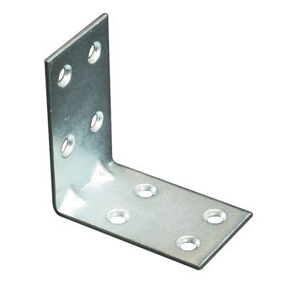 GIUNZIONE 8 FORI ANGOLARE ZINCATA CONF. DA 50 PZ