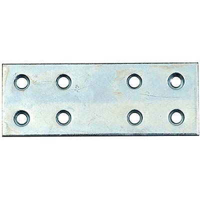 GIUNZIONE 8 FORI DRITTA ZINCATA (S.MM 2,0 - CM 10X3) CONF. DA 50 PZ