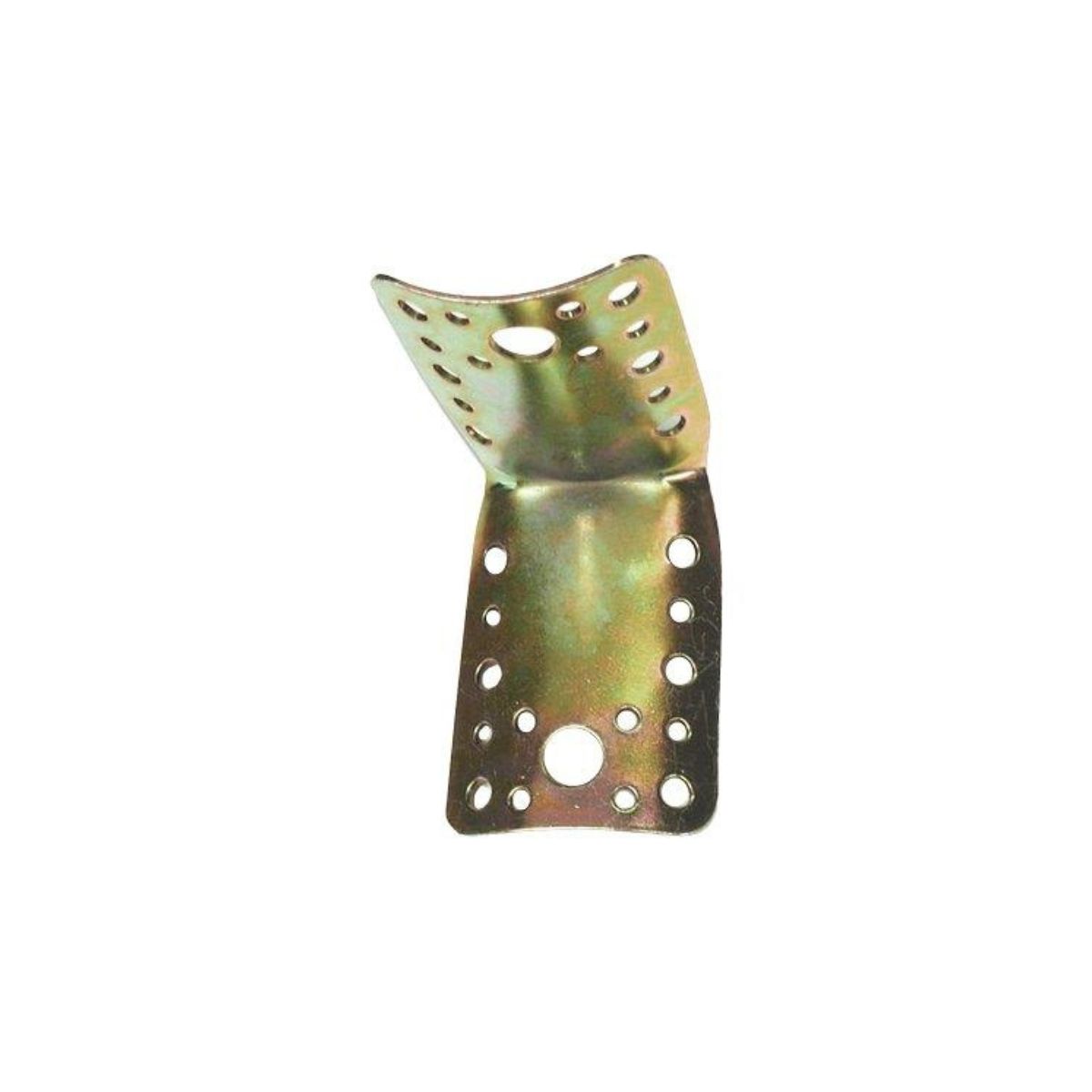 GIUNZIONE GAZEBO 90° TONDO PIANO 936 ZINCATA GIALLA PER PALI Ø 80–100 MM (65X85X85)