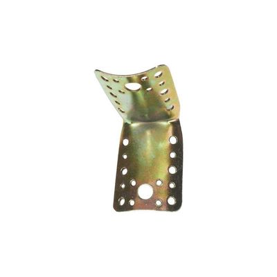 GIUNZIONE GAZEBO 90° TONDO PIANO 936 ZINCATA GIALLA PER PALI Ø 80–100 MM (65X85X85)