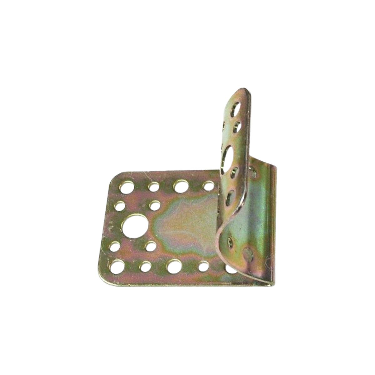 GIUNZIONE GAZEBO 90° TONDO TRAVERSO PIANO 939 ZINCATA GIALLA PER PALI Ø 80–100 MM (65X85X85)