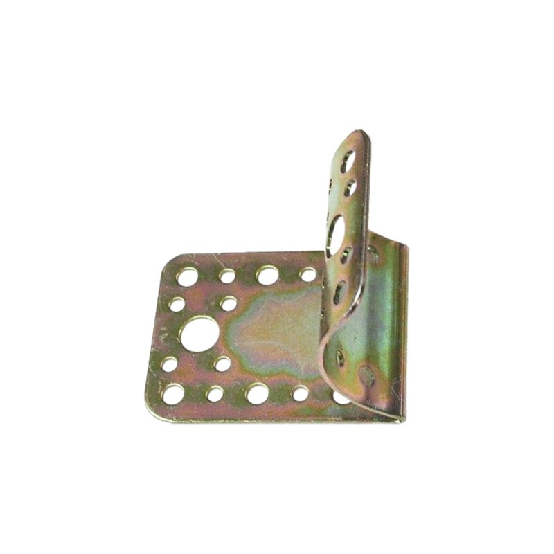 GIUNZIONE GAZEBO 90° TONDO TRAVERSO PIANO 939 ZINCATA GIALLA PER PALI Ø 80–100 MM (65X85X85)