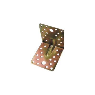 GIUNZIONE GAZEBO PESANTE ANGOLARE 794 ZINCATA GIALLA SPESSORE  3,0 MM (100X100X90)