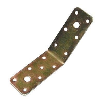 GIUNZIONE GAZEBO PESANTE 135° 872 ZINCATA GIALLA SPESSORE 2,5 MM (MM 90X90X40)