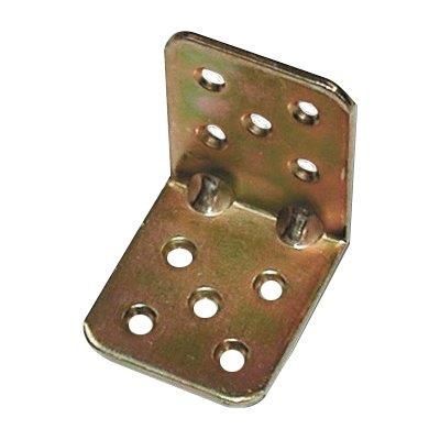 GIUNZIONE GAZEBO PESANTE ANGOLARE 790  ZINCATA GIALLA SPESSORE 2,5 MM (45X45X40)