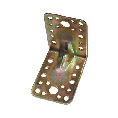 GIUNZIONE GAZEBO PESANTE ANGOLARE 792 ZINCATA GIALLA SPESSORE 2,5 MM (85X85X65)