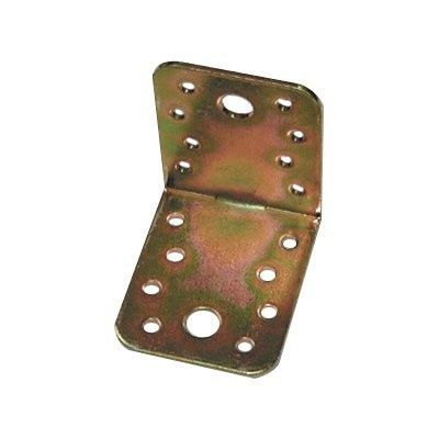 GIUNZIONE GAZEBO PESANTE ANGOLARE 846 ZINCATA GIALLA SPESSORE 2,5 MM (65X65X45)