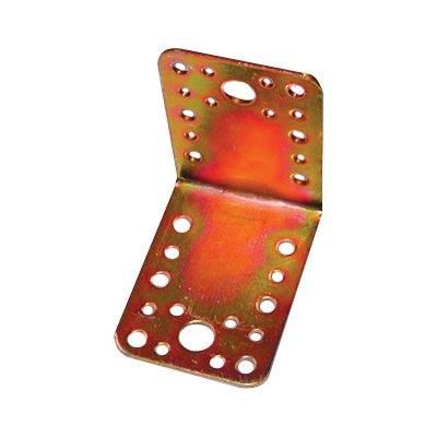 GIUNZIONE GAZEBO PESANTE ANGOLARE 847 ZINCATA GIALLA SPESSORE 2,5 MM (85X85X65)