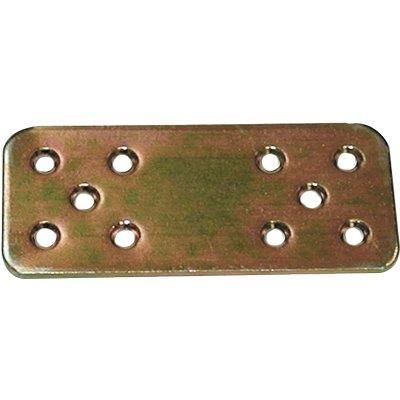 GIUNZIONE GAZEBO PESANTE DRITTA 789 	ZINCATA GIALLA SPESSORE 2,5 (MM 90X40)