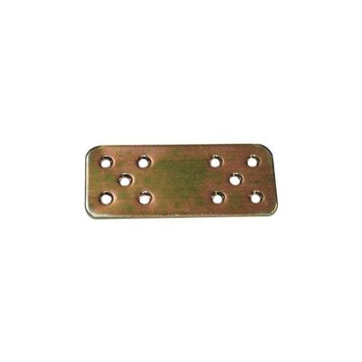 GIUNZIONE GAZEBO PESANTE DRITTA 789 	ZINCATA GIALLA SPESSORE 2,5 (MM 90X40)