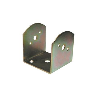 SUPPORTO GAZEBO A U 837 ZINCATO GIALLO SPESSORE 3,0 MM