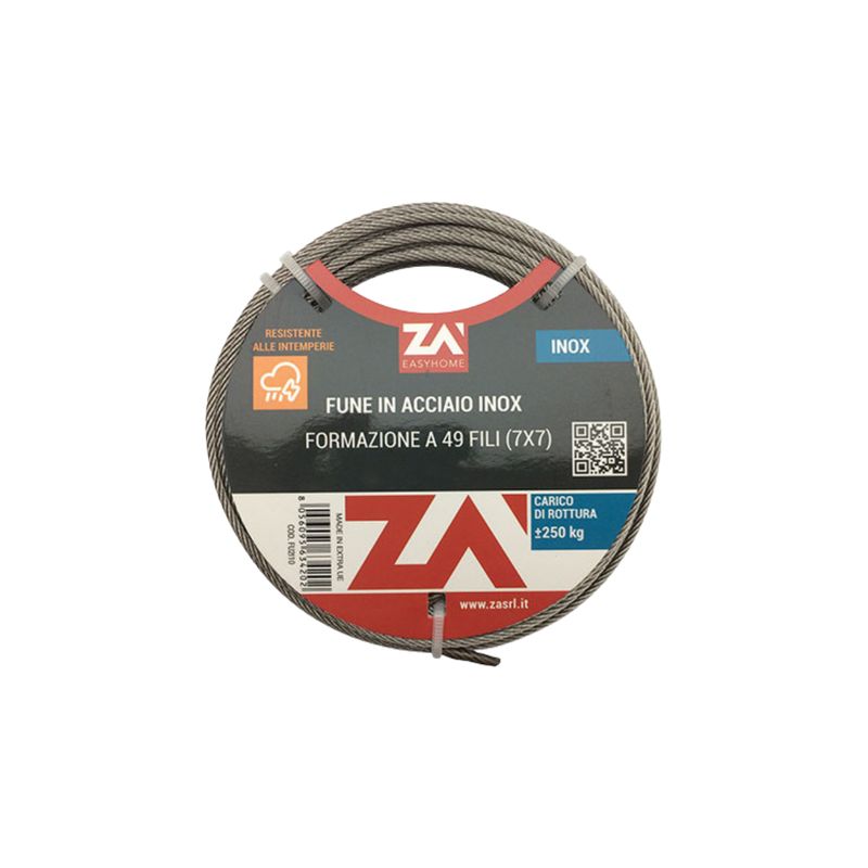 FUNE ACCIAIO INOX
