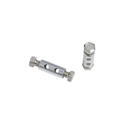 MORSETTO ZINCATO DOPPIA VITE IN TESTA SELF MM 3,0 IN CONF DA 4 PZ