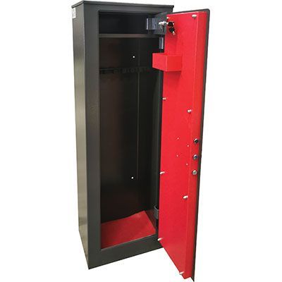 ARMADIO PORTA FUCILI CLASSIC 8 POSTI EFFE + TESORETTO CM 42X30 H.CM 145