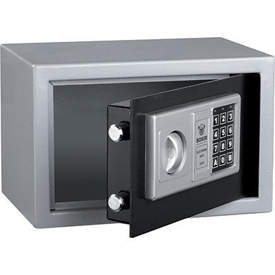 CASSAFORTE DIGITALE BOXER EA20H STARK FRONTALE IN ACCIAIO SPESSORE 8 MM CM 31×20 ALTEZZA CM 20