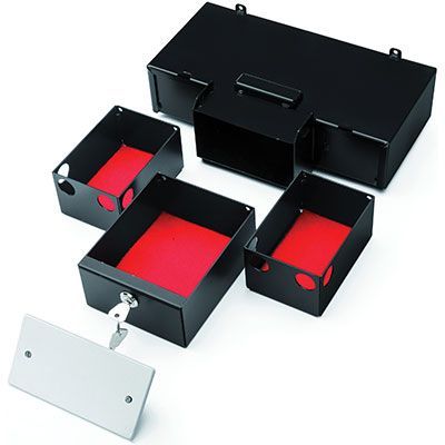 CASSAFORTE INVISIBILE A MURARE PRESA3 STARK FRONTALE PRESA ELETTRICA CM 31×18,5 ALTEZZA CM 7