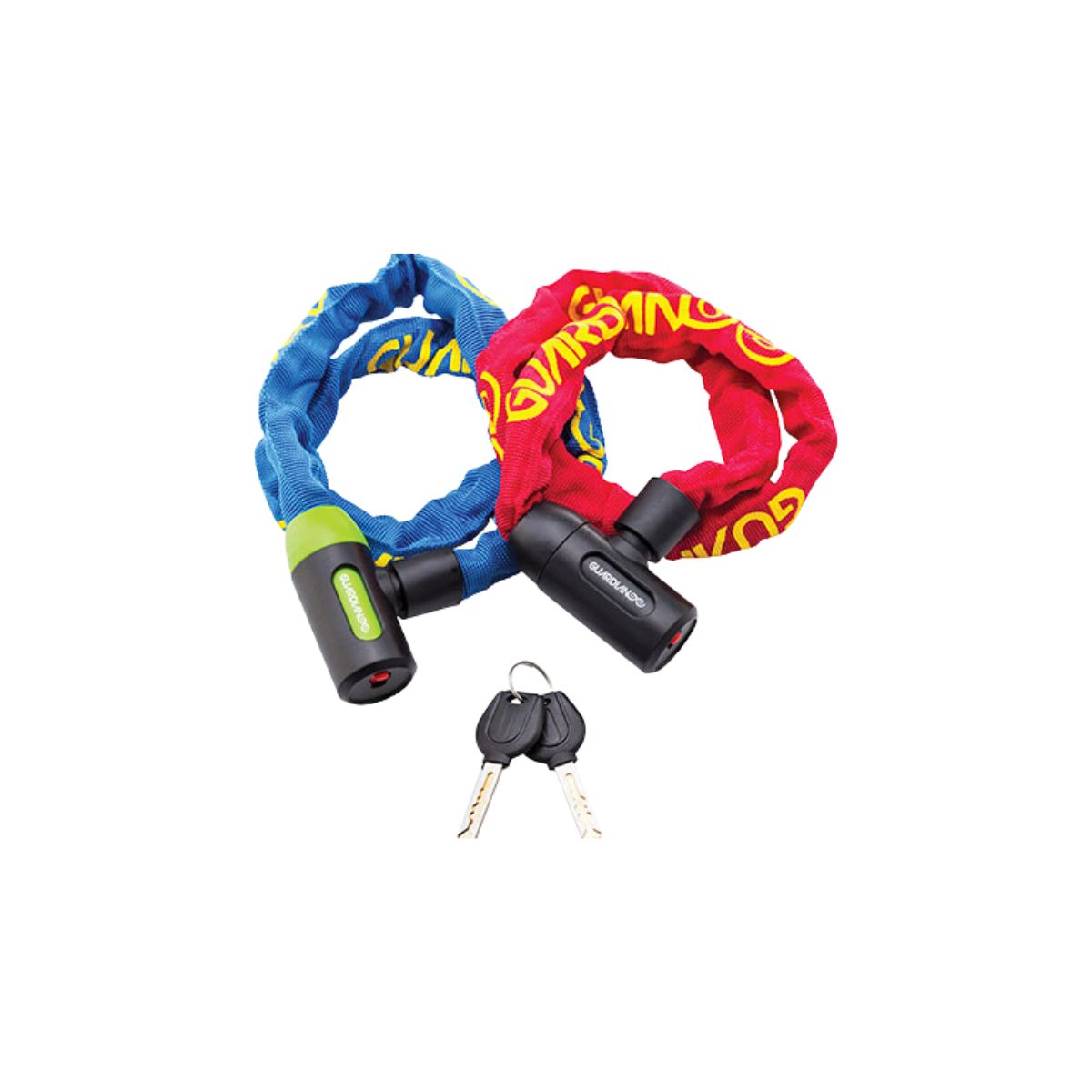 CATENA SICUREZZA TONDA + LUCCHETTO CX759 ILSA + TELA MM 5,0 L.CM 90