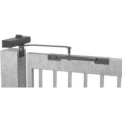 CHIUDICANCELLO OLEODINAMICO 680G MAB VERNICIATO NERO FORZA REGOLABILE