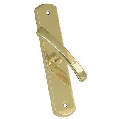 CREMONESE RIO GRATZ PERNI IN OTTONE LUCIDO  CON PLACCA CORTA IN CONF. DA 2 PZ