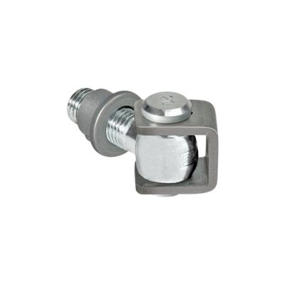 CARDINE A SALDARE IN ACCIAIO ZINCATO CAVALLOTTO+BOCCOLA 120 COMUNELLO