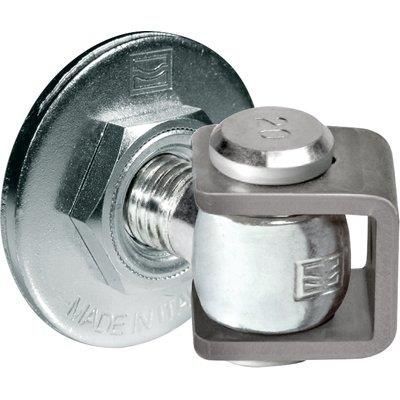 CARDINE A SALDARE CAVALLOTTO IN ACCIAIO ZINCATO+PIASTRA 155 COMUNELLO