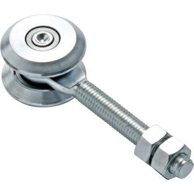 CARRELLO SCORREVOLE COMUNELLO 2C ZINCATO CON 2 RUOTE Ø44 MM A CUSCINETTO E PERNO Ø12 MM