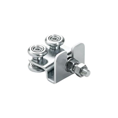 CARRELLO SCORREVOLE 40 COMUNELLO ZINCATO CON 4 RUOTE Ø24 MM