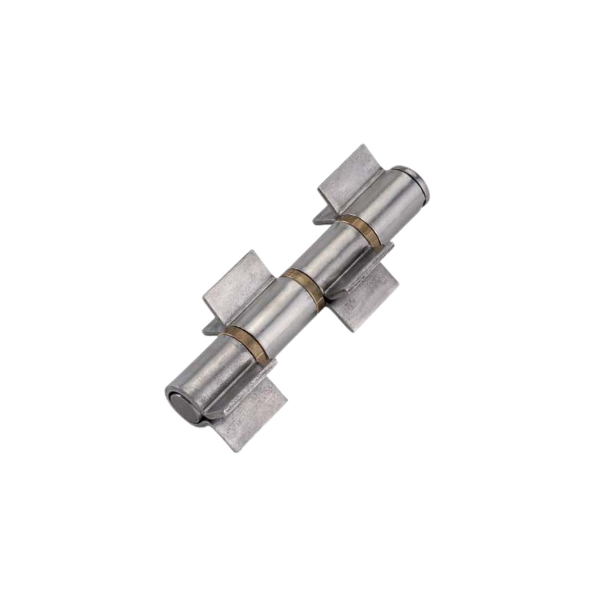 CERNIERA 4 ALI APERTE A SALDARE 135 COMBI PERNO SFILABILE E RONDELLE OTTONE - 180 MM