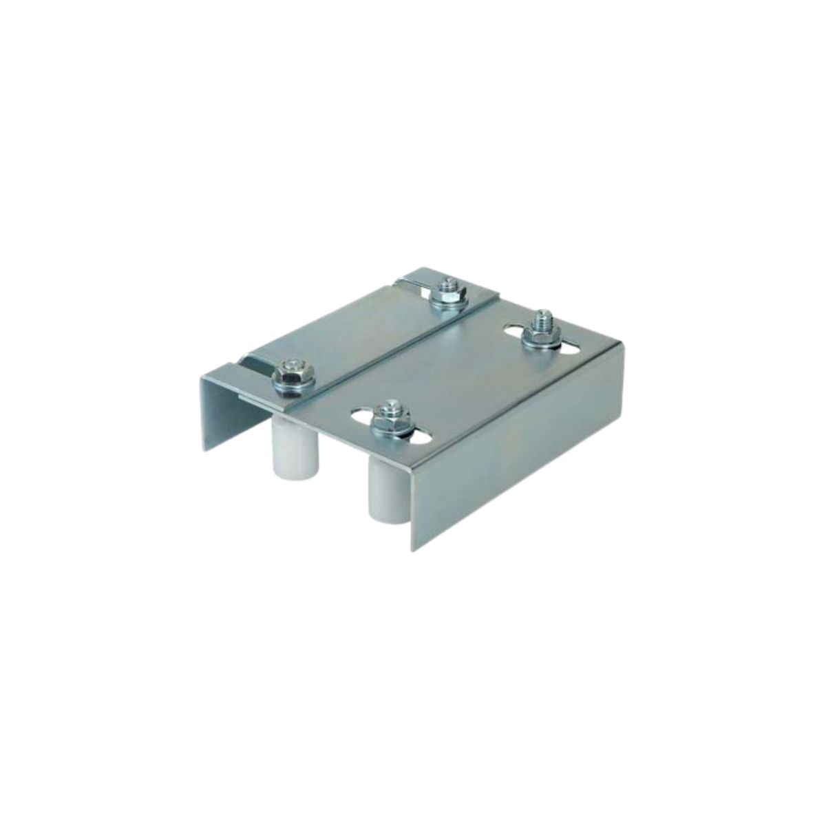 PIASTRA GUIDA CANCELLO REGOLABILE 462 COMBI ZINCATA 149/197×220 MM – SCORRIMENTO CANCELLO 102/107 MM