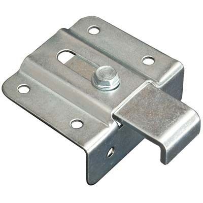 ATTACCAGLIA REGOLABILE BARRA PENSILI ACCIAIO ZINCATO + SQUADRA CORTA