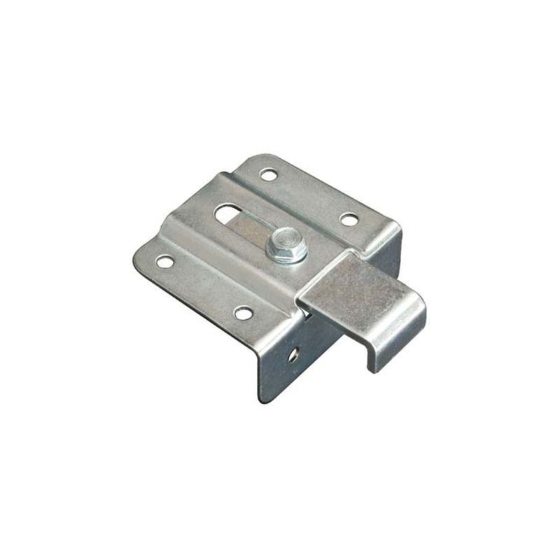 ATTACCAGLIA REGOLABILE BARRA PENSILI ACCIAIO ZINCATO + SQUADRA CORTA