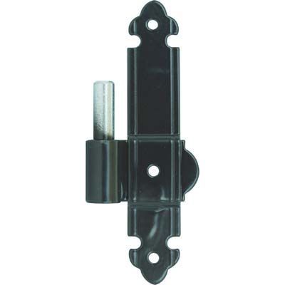 CARDINE PERSIANA LAMA A FILO VALGARDENA DDF IN ACCIAIO VERNICIATO NERO