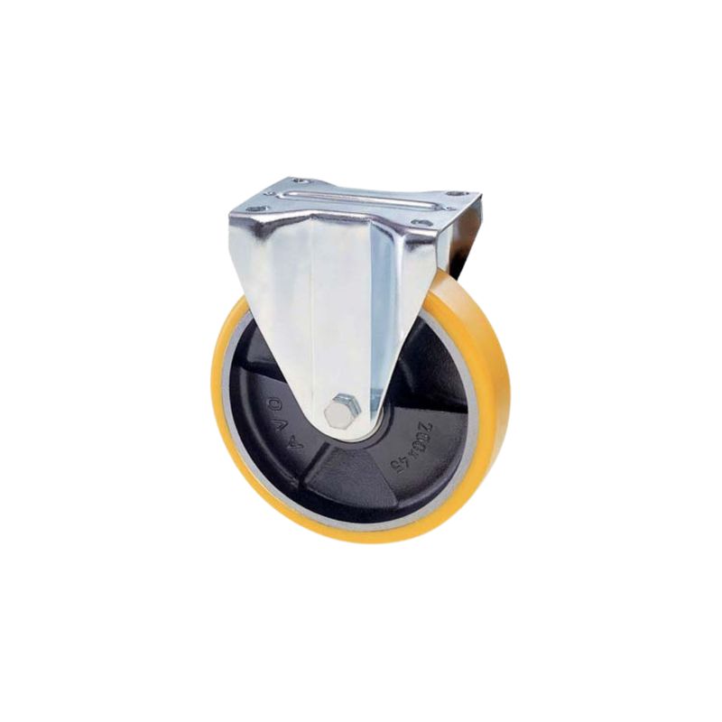 RUOTA A FORCELLA SU PIASTRA 22A AVO