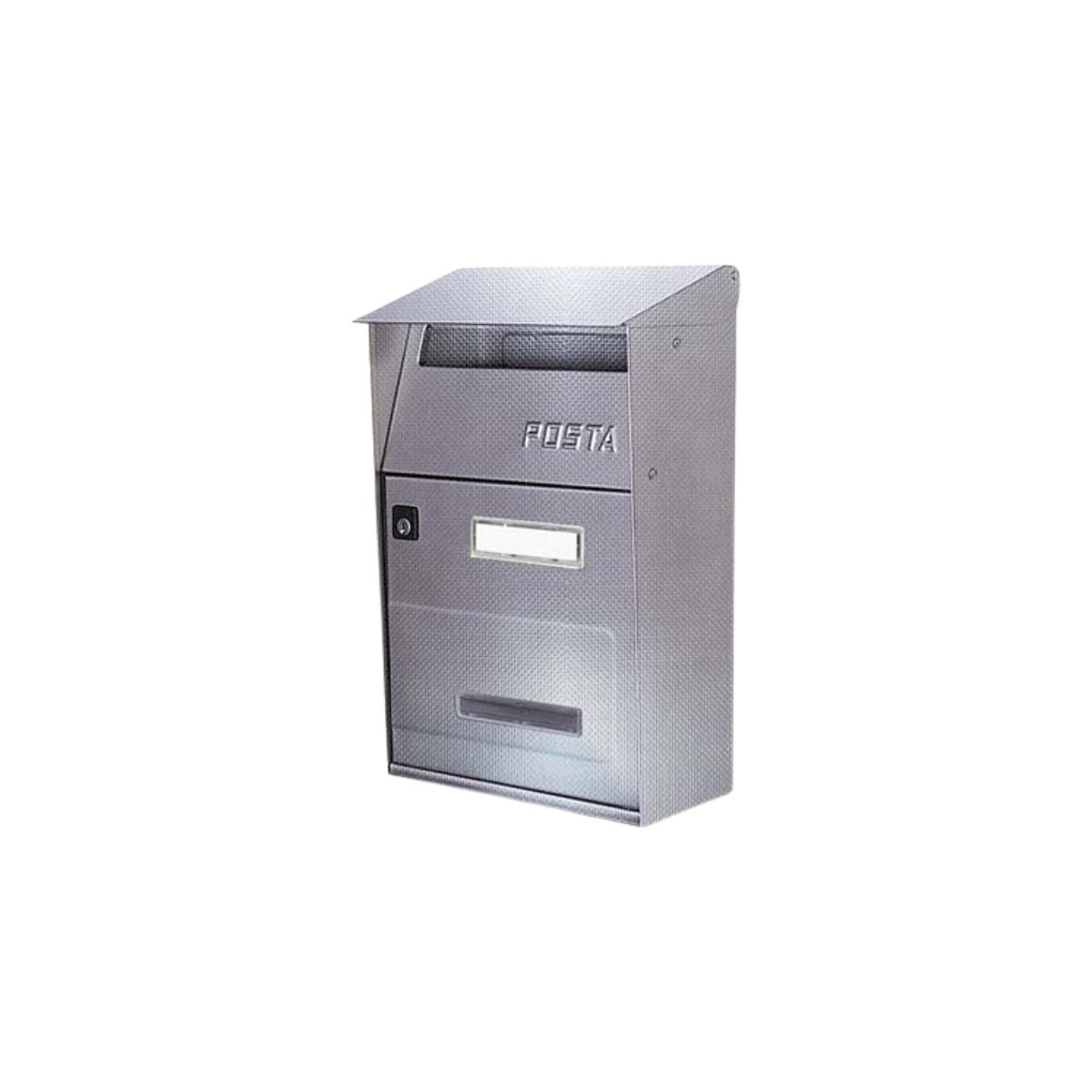 CASSETTA POSTA FT ALUBOX INOX 18/10 TELA DI LINO | MM 220×110 | H 320 MM CASSETTA POSTA FT ALUBOX INOX 18/10 TELA DI LINO | MM 220×110 | H 320 MM