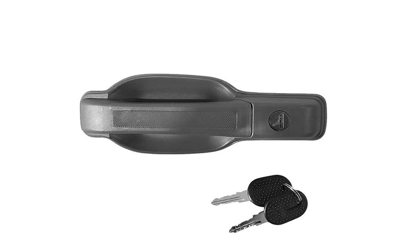 MANIGLIA SINISTRA CON CHIAVE GRIGIO