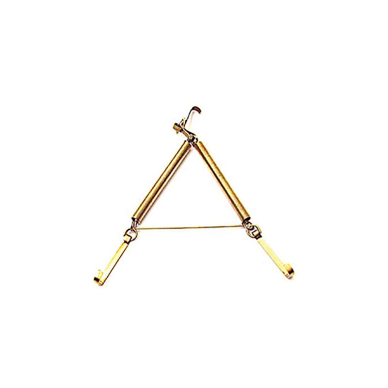 APPENDIPIATTI A MOLLA  OTTONATA IN FERRO OTTONATO