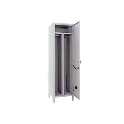 ARMADIO SPORCO/PULITO SMONTATO PROMETAL – 1 POSTO, GRIGIO RAL 7035, 500×500 MM, H 1795 MM