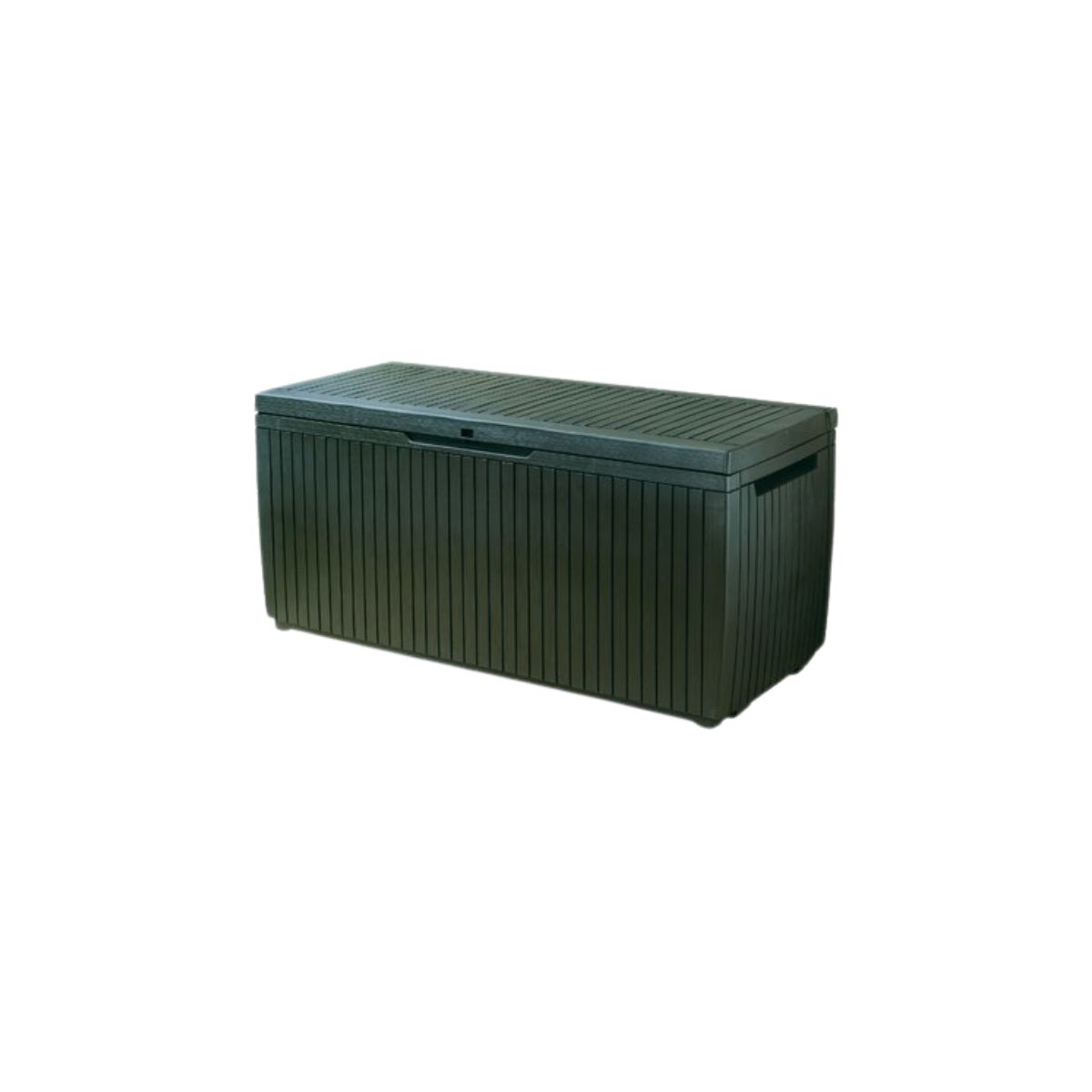 BAULE SPRINGWOOD KETER – VERDE EFFETTO LEGNO, 123×53,5 CM, H 57 CM