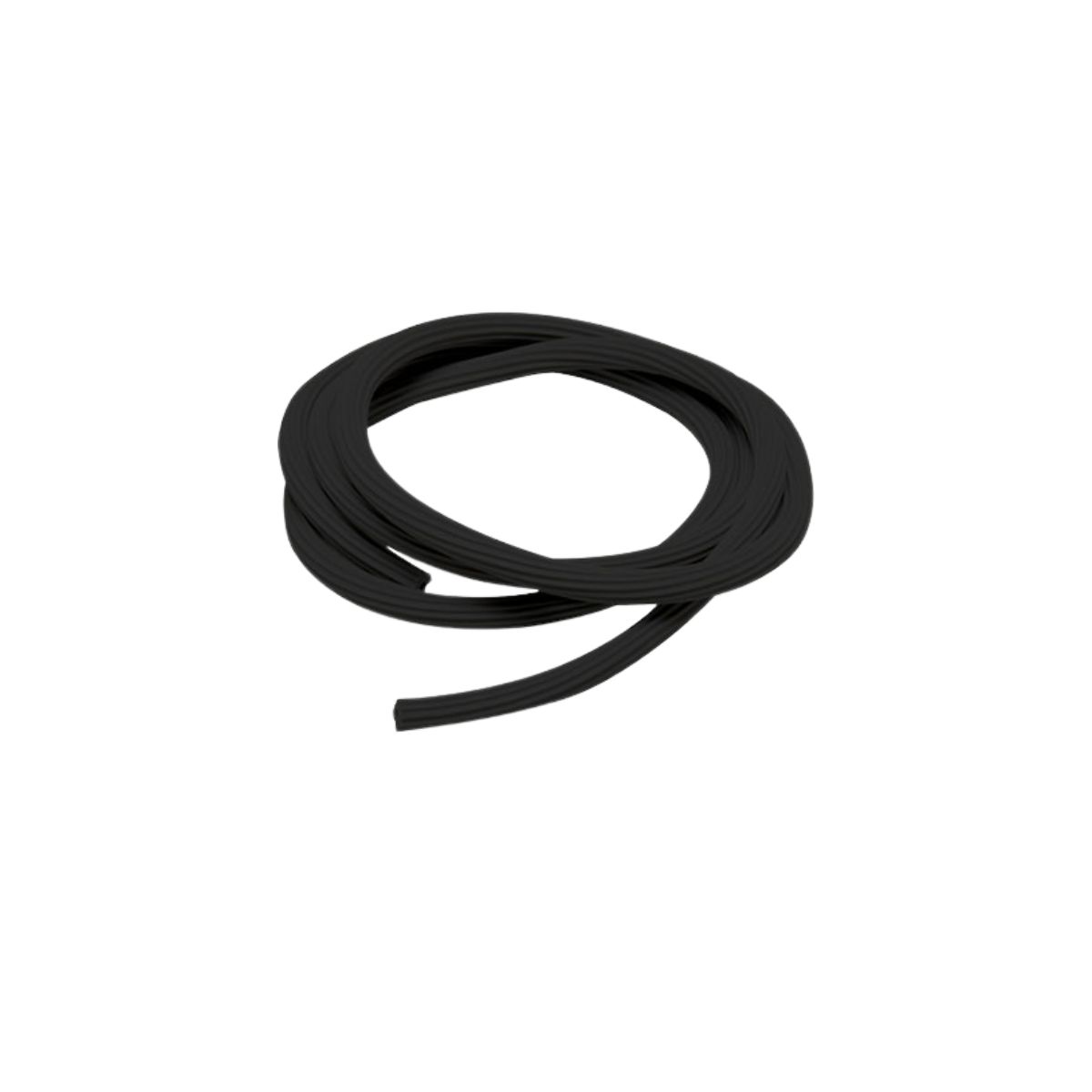 TONDINO FISSA ZANZARIERA LINEA C SANGIORGIO| GOMMA NERA | D.MM 4,5 | MT 75