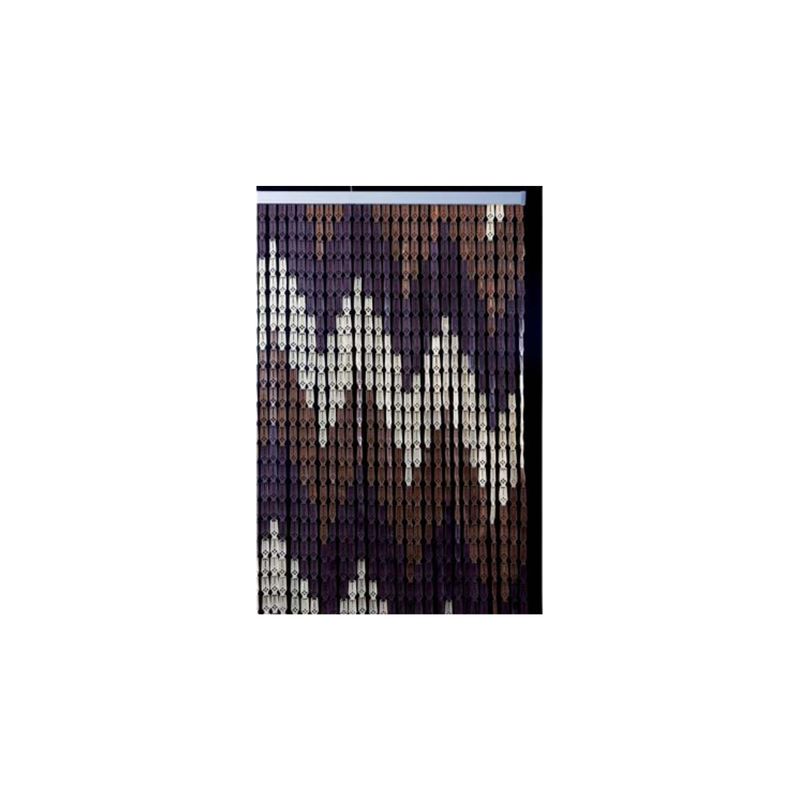 TENDINA PRONTA ZIG ZAG| PVC | A PIASTRINE PLASTICA | CM 120 | H CM 230