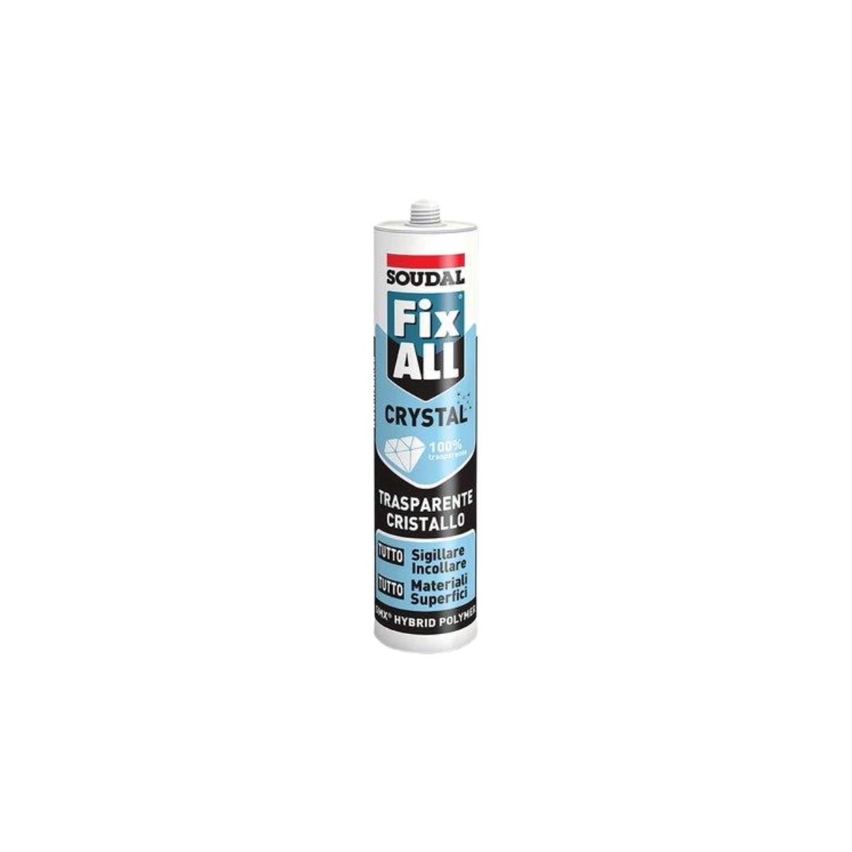 FIX ALL CRYSTAL SOUDAL| TRASPARENTE | ML 290