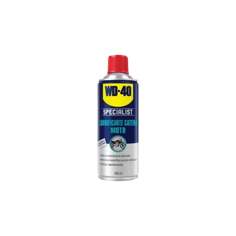 LUBRIFICANTE CATENA MOTO SPRAY WD-40 SPECIALIST| SPRAY | ML 400