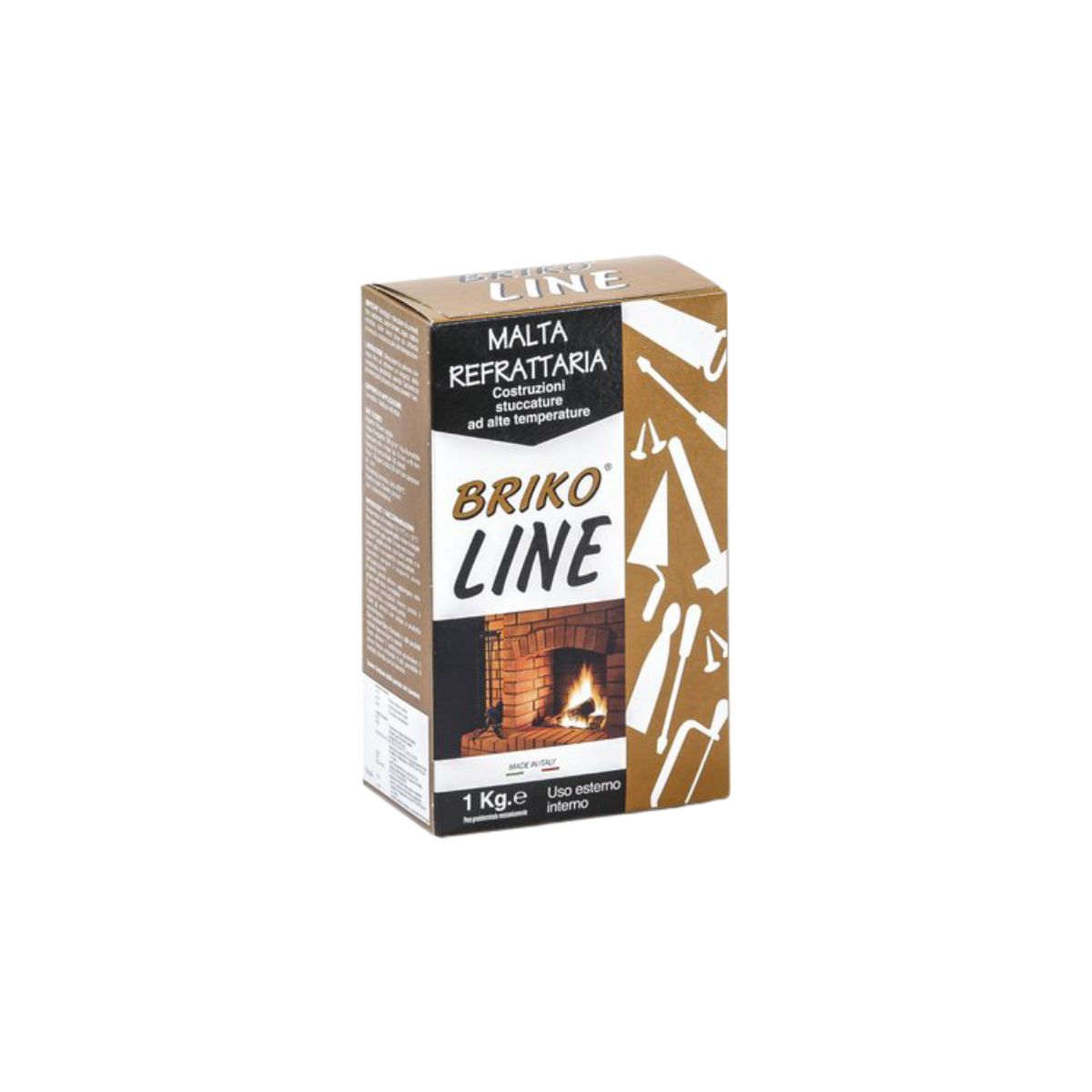 MALTA REFRATTARIA BRIKO LINE| KG 1