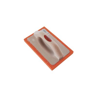 FRATTONE GOMMA ARANCIO 820/1 ANCORA| BASE LEGNO/ALLUMINIO SPUGNA| H.MM 20| MM 215X135