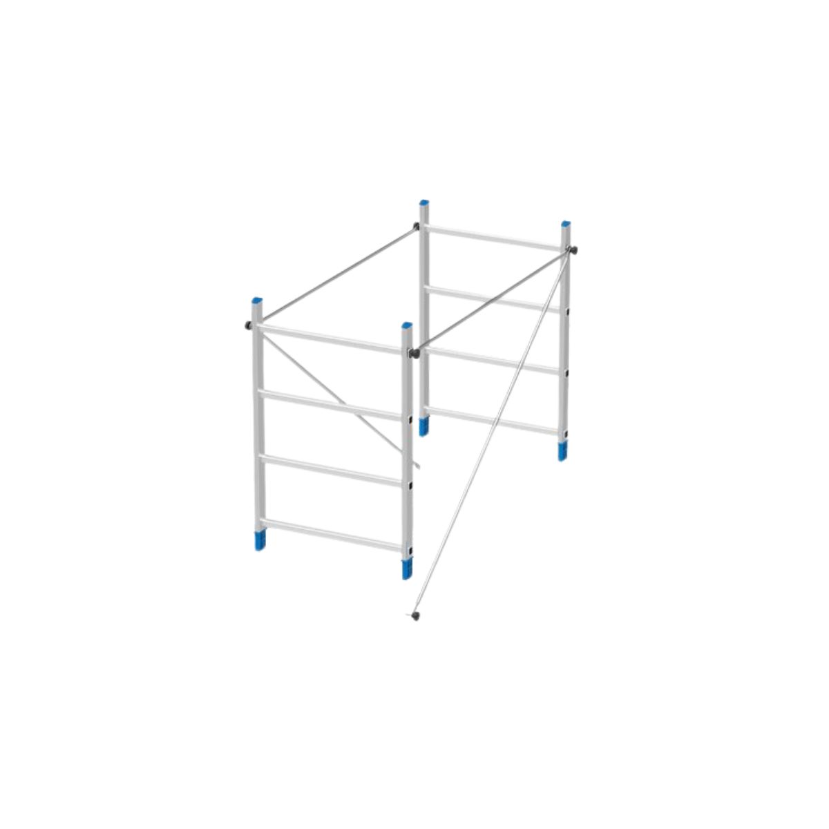 ALZATA PER  TRABATTELLO DINAMICO MARCHETTI| ACCIAIO ZINCATO | CM H 100X70