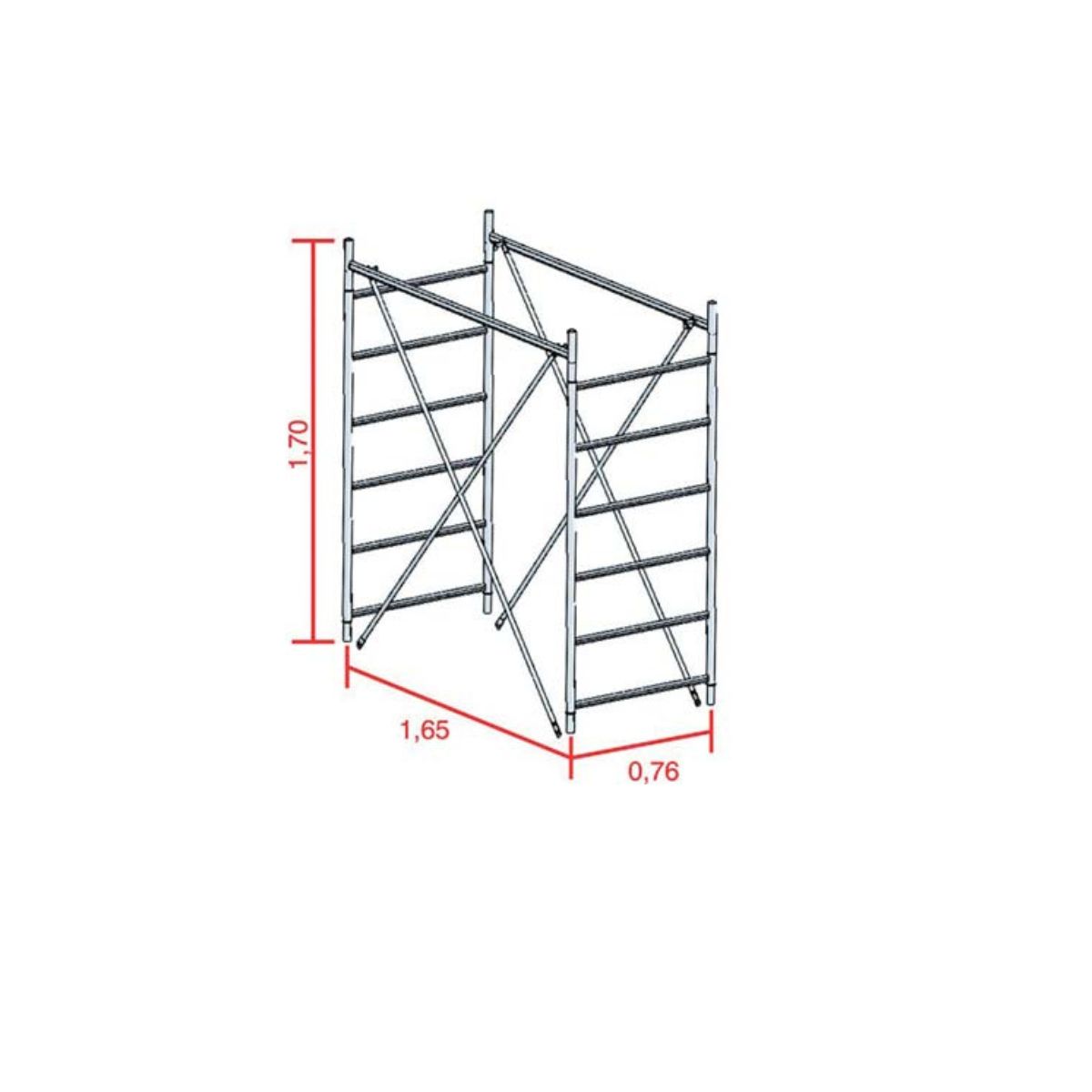 ALZATA PER TRABATTELLO GRIM EU 75 MARCHETTI