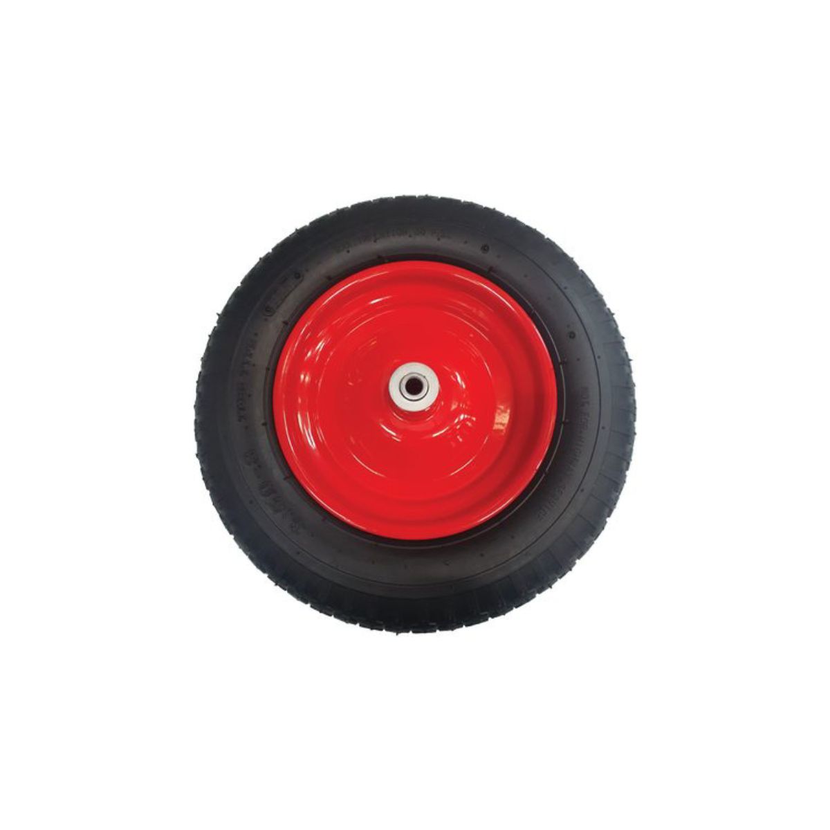 RUOTA PNEUMATICA PER CARRIOLA BPA WORKIT| 3.50X8" | DISCO METALLO | ASSE MM 12X170 | + PFU