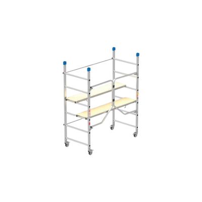 TRABATTELLO DINAMICO MARCHETTI| ALLUMINIO RICHIUDIBILE | CM 155-26X82 | H CM 110/188