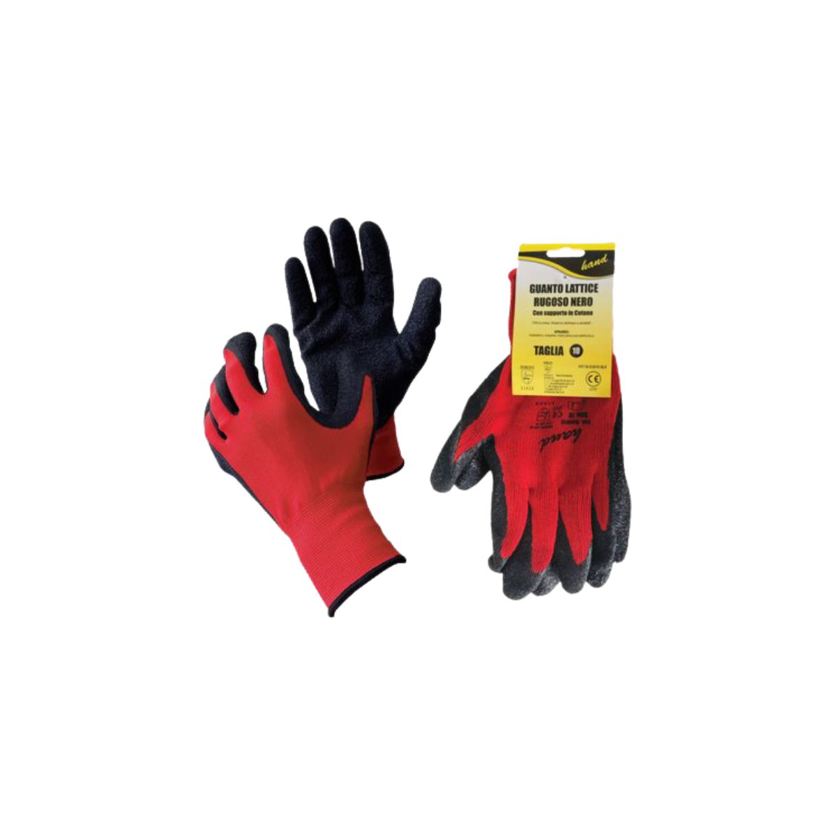 GUANTO LATTICE RUGOSO NERO HV WORKIT